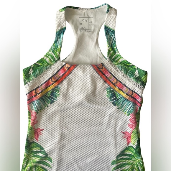 Lucky in Love Pink Sleeveless Women's Tops - Picture 7 of 9